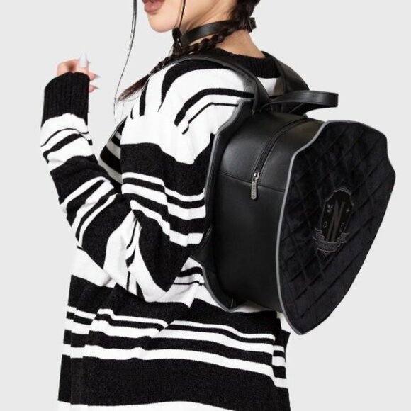 Killstar Wednesday Backpack - Picture 2 of 2